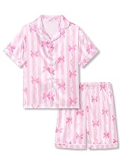 Striped and Pink Bow