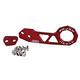 Autotrends Auto Part Auto Part JDM Rear Tow Hook Kit Racing Car, Truck, SUV, Vehicles Breakdown Assistance Tool Exterior Accessories (Red)