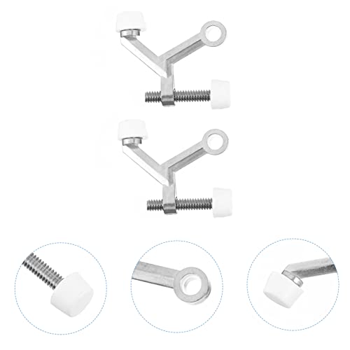 Housoutil 4 Pcs Parte Superior Da Porta Rolhas De Pino De Dobradiça Ajustáveis Pino De Dobradiça Res