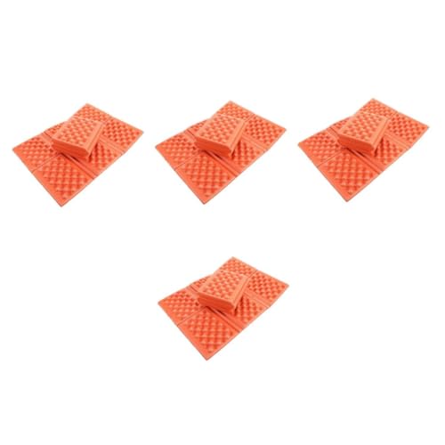 balacoo 4sets Camping Gear Essential Multi-Purpose Sit Pad Durable Outdoor Rug 2pcs*4