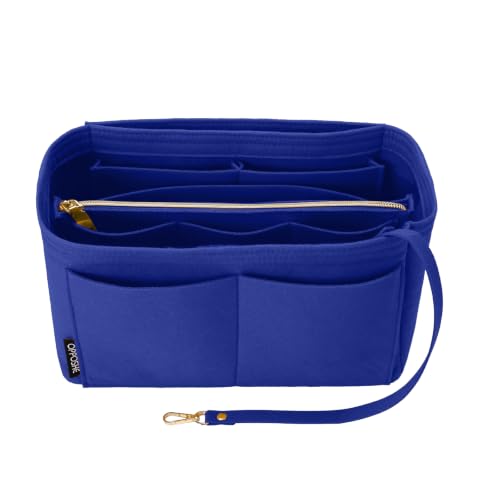 OPPOSHE Purse Organizer Insert, Softened Felt Bag Organizer Insert for Tote