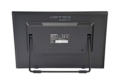 HANNspree HT161HNB Monitor Touchscreen HDMI con Schermo Multi-Touch da 15,6 pollici, Nero