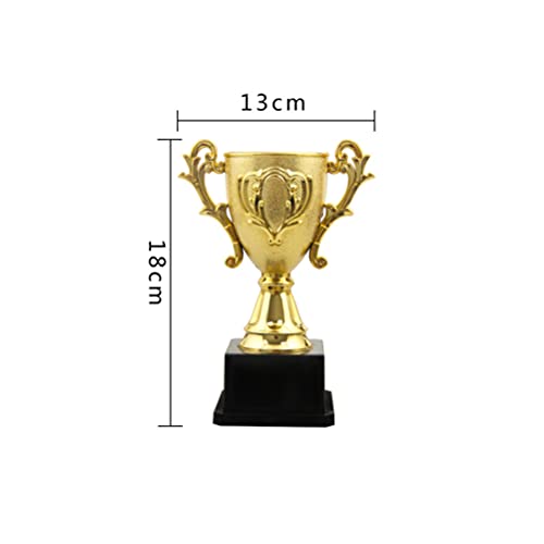 Kisangel 2 Pcs Troféu Troféu de Premiação Troféus de Cerimônia de Ouro Beisebol Basquete Golfe Futeb