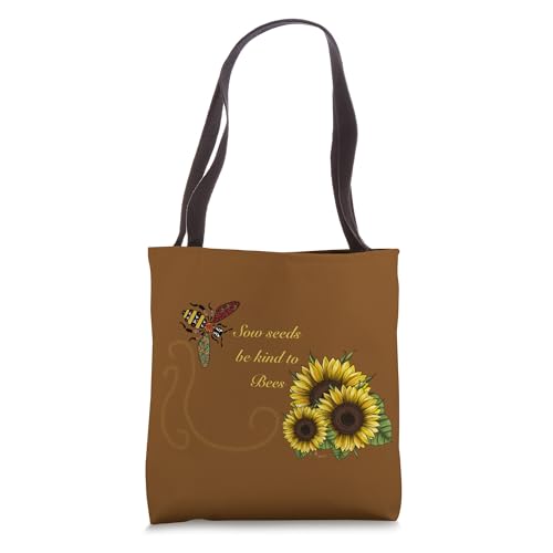 Bolso Tote Bees & Sunflowers miniatura 1