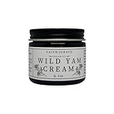 Faith and Grace Organics Organic Enriched Wild Yam Cream, All Natural Made in the USA