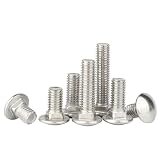 M4-M12 VITE NECCHIO SEGNATO BOLTTO TESTA, 10 pezzi, M4x10mm