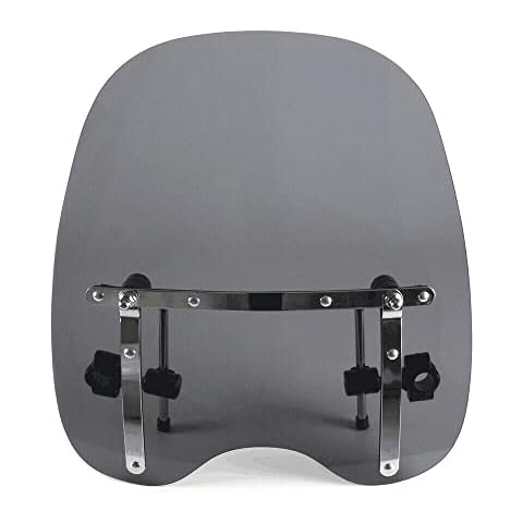 Smoke Motorcycle Windshield for Harley Davidson and Cruiser Bikes Cover