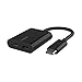 Belkin CONNECT USB-C audio e adattatore di ricarica (adattatore per cuffie USB-C, ricarica rapida con USB-C PD per Pixel, iPad Pro e altri dispositivi, ad esempio Samsung) immagine
