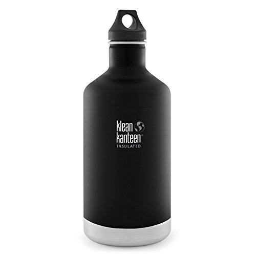 Klean Kanteen 64-Ounce Classic Insulated Stainless Steel Bottle With Loop Cap