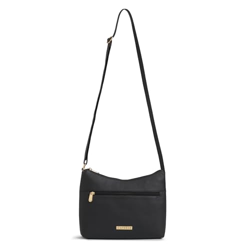 Image of Caprese Ash Medium Sling Bag for Women with Adjustable Strap for Comfortable Wear | Zipper Closure | Versatile Handbag With Back Zip for Everyday Use, Travel, and Special Occasions