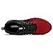 SKOKOD Men's Steel Toe Shoes Composite Work Safety Casual Fashion Sneakers Industrial Construction Comfortable Puncture Proof Indestructible Black Red 10.5