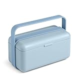 Photo Gallery blimplus lunchbox bauletto azzurro opaco (ocean) in plastica 100% riciclabile, non tossico, lavabile in lavastoviglie, coperchio ermetico, posate, separatore interno, valvola per uso in microonde Photo Gallery blimplus lunchbox bauletto azzurro opaco (ocean) in plastica 100% riciclabile, non tossico, lavabile in lavastoviglie, coperchio ermetico, posate, separatore interno, valvola per uso in microonde
