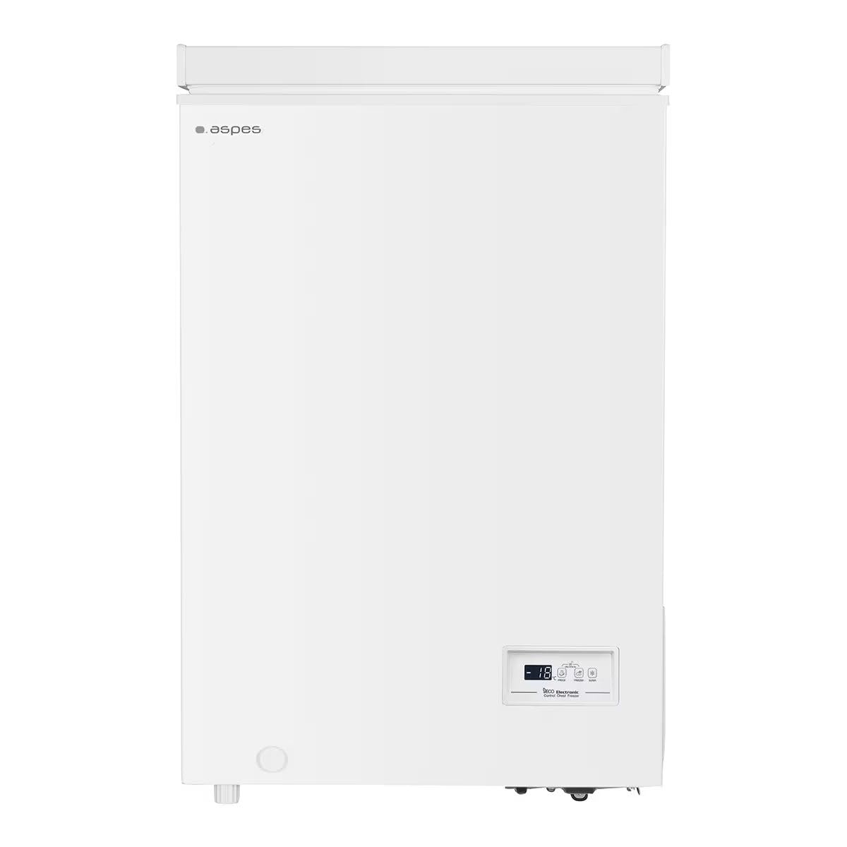 ASPES Congelador Arcón 95L ACH1001EDC Clase E Dual Cooling Blanco