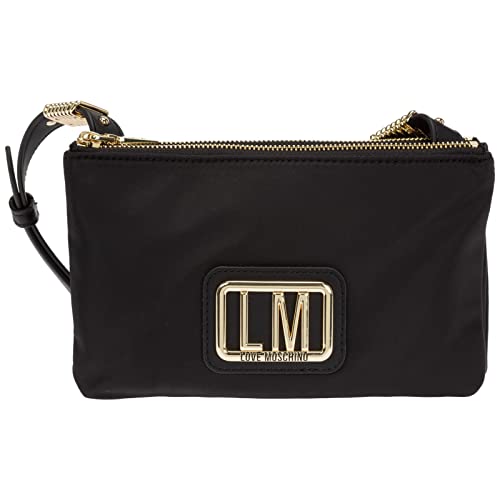 Love Moschino borsa a tracolla Lm plaque donna