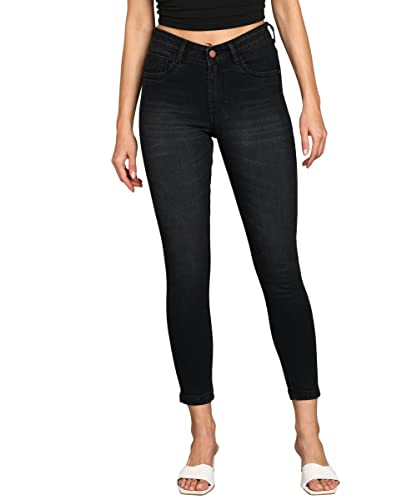 Image of Urbano Fashion Women's Skinny Fit High Rise Jeans