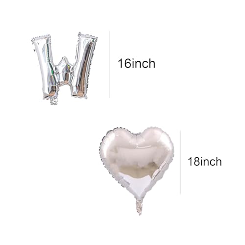 Image of Welcome Home Balloon Aluminum Film Party Decorations Welcome Party Supplies (Silver welcome home)