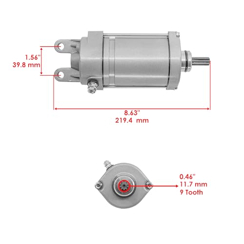 Caltric 8GL-81890-00-00 Motor de Arranque Compatible con Yamaha RS90K RS90MK RS90RK RSG90K RST90K 2005 miniatura 2