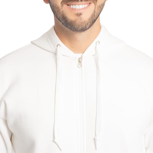 Image of Fruit of the Loom Eversoft Fleece Full Zip Hoodie Sweatshirt