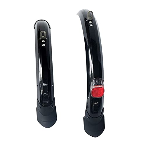 14 Pollici Pieghevole Bici parafango parafango 2pcs Anteriore Posteriore Ciclismo Bici da Ciclismo Guardia MTB Biciclette con Accessori for Bici da Luce Posteriore