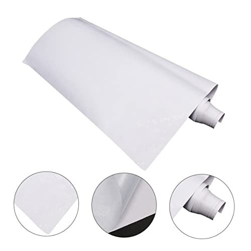 Película para ventana de vidrio esmerilado con bloqueo solar PVC sin adhesivo miniatura 3