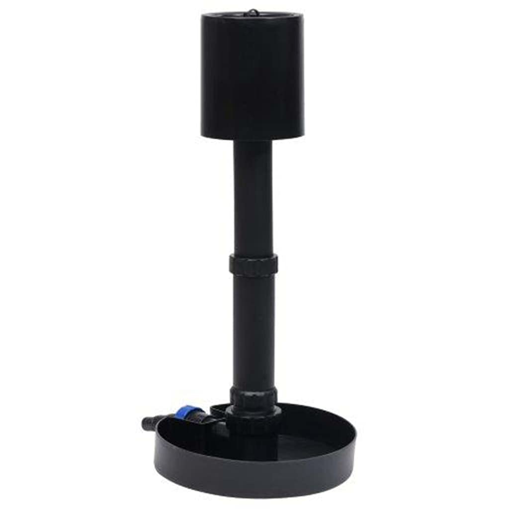 Skimmer per Laghetto con visibilità in Acque Limpide, Riduzione delle Alghe, per Laghetti Fino a 50-60 m², Altezza Regolabile, Montaggio Facile, Materiale PVC, Portata da