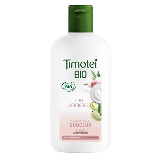 Timotei Bio Champú para Cabello Normal con extracto de Almendra, 250 ml