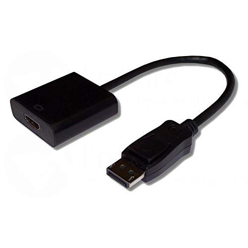 Image secondaire de Lineaire ADHD724 Adaptateur DisplayPort mâle/HDMI Femelle 0,10 m Noir