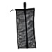 FytStycale Mesh Drawstring Carrier with Shoulder Strap for Diving Gear, Black