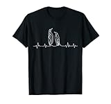 Pinguin Herzschlag Penguin Antarktis Tierpfleger T-Shirt