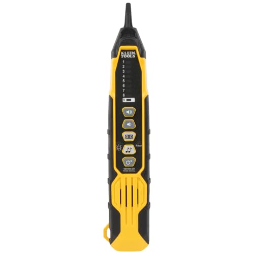 Image of Klein Tools VDV500-223 Wire Tracer Digital Probe with LED Work Light for Ethernet, Internet, Telephone, Speaker, Coax, Video, and Data Cables RJ45, RJ11, RJ12