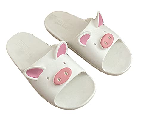 YILANLAN Women's Sandals Summer Slippers Animal Slippers Pig Slippers Bass Sandals Bathroom Slippers Beach Slippers