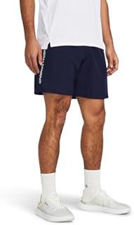 شورت منسوج بشعار العلامة التجارية للرجال من اندر ارمور