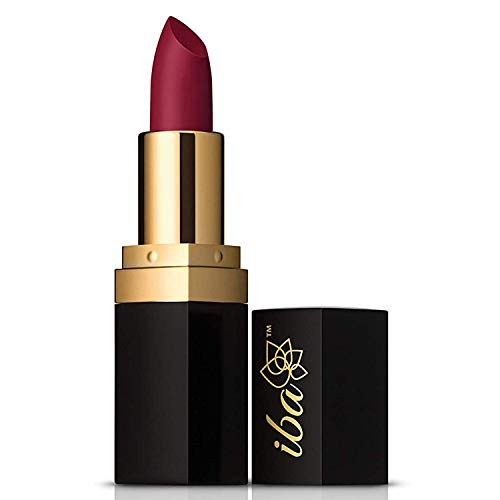 Image of Iba Long Stay Matte Lipstick for Women- M04 Wild Magenta, 4g | Creamy Matte Finish & Smooth Texture| Long-Lasting | Hydrated Lips | Enriched with Vitamin E| Intense Colour & Highly Pigmented | Lip Makeup