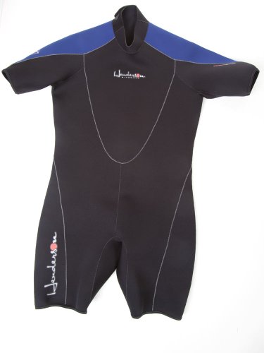 Henderson Thermoprene Men's 3Mm Shorty Wetsuit 5Xl Black/Blue #TOP1