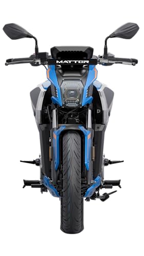 Image of Matter Aera 5000 High Speed Electric Motorcycle /Bike Cosmic Blue with Charger Booking for Ex-Showroom