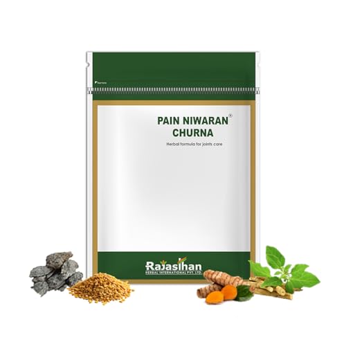 Pain Niwaran Churna by Rajasthan Aushdhalaya for Joint, pain & Arthritis 135gm set of 3