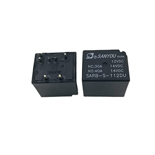 Relé automotriz Sanyou SARB-S-112DU 7 pines 30A 14V CC repuesto de conversión eléctrica coche