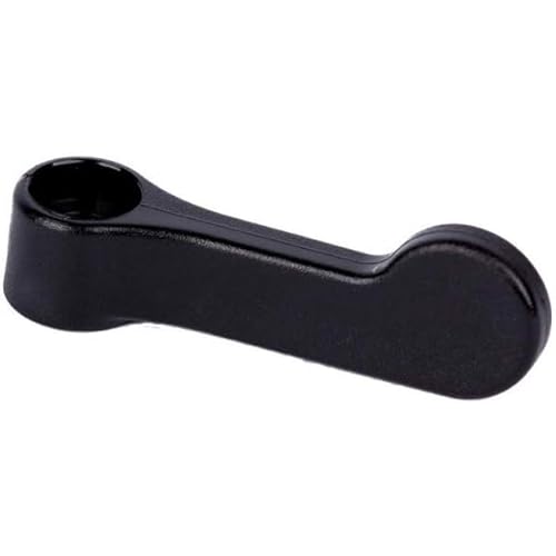 S&S-Shop 18 Kunststoff Vorreiber | schwarz - 50 mm lang - Ø 13 mm / 5 mm | Türverschluss | Schrankriegel | Zugangsriegel | Türsicherung | Möbelriegel | Verschluss | Verriegelung | Einbruchschutz