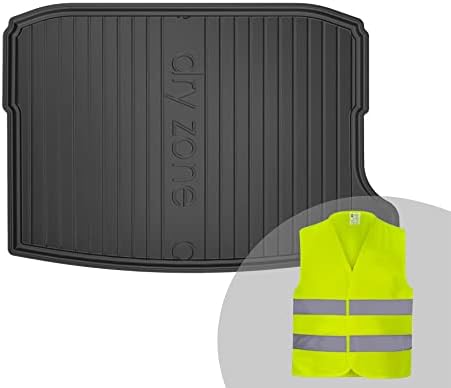Tapis De Coffre Citroën C3 III (depuis 2016) - Matériau TPE, Bord Haut 3,5 Cm, Antidérapant, Léger
