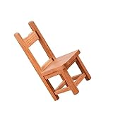 Mini chaise : peut également servir de décoration de bureau avec ce modèle de meuble et délicat, figurines de chaise miniatures