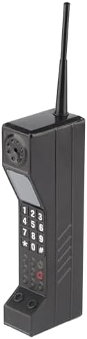 Zerodis Retro Brick Cell Phone Ornament, Black Iron Desktop Decor