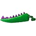 Tigerdoe Dragon Tails - Dinosaur Costume - Dino Theme Party - Dress Up - Animal Tails (Blue, Green & Yellow Tail) (4 Pc Green Dragon Costume)