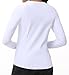Women's Long Sleeve Compression Shirts Workout Tops Cross Hem Athletic Running Yoga T-Shirts with Thumb Hole