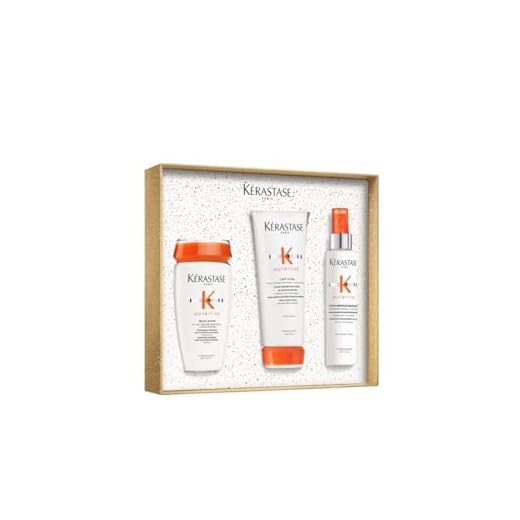 Kérastase Nutritive Trío Cofre de Regalo para Cabello Seco y Fino. Edición Limitada.