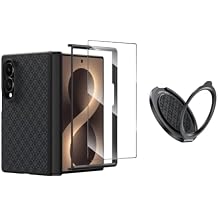 BENKS for Samsung Galaxy Z Fold 8 Case with Hinge Protection, Kevlar Back Cover & Front Frame, Screen Protector & MagSafe Stand