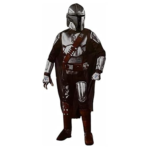 Rubies Mandalorian Star Wars - Disfraz juvenil para niños, cosplay, Halloween (Mandaloriano de lujo, talla S)