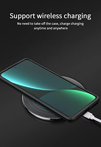 GOKEN Cover per Xiaomi 12 PRO, Silicone TPU/PC