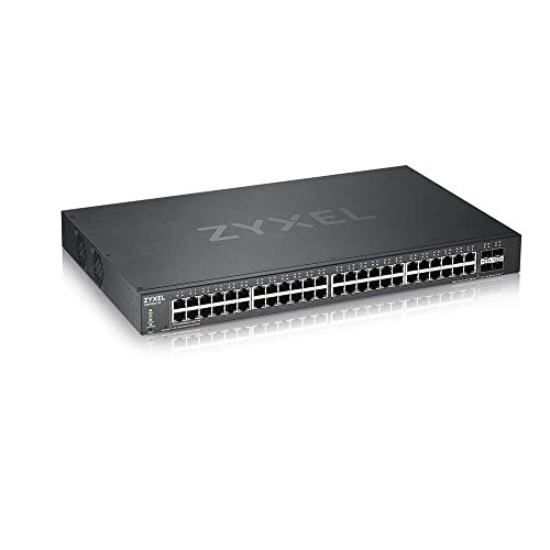 Image of ZYXEL 52-Port Gigabit Ethernet Smart Switch (XGS1930-52) - Managed, 4x 10G SFP+, Optional Nebula Cloud Management, Rackmount, Limited Lifetime Protection