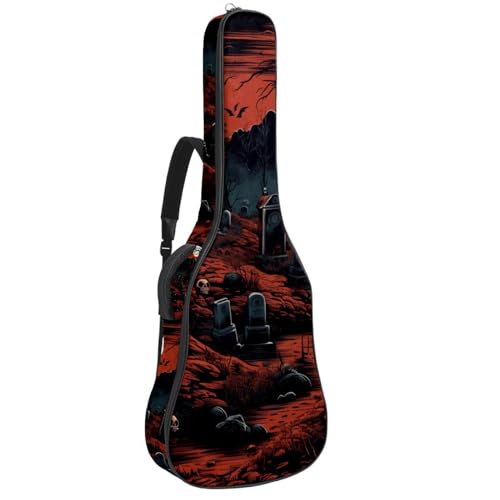 Sac de transport pour guitare acoustique étui étanche rembourré 104 cm