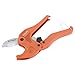 Aexit 42mm Hose Special Tool Cutting Capacity Plastic PVC Plumbing Pipe Cutter Tool Orange Model:61as647qo768